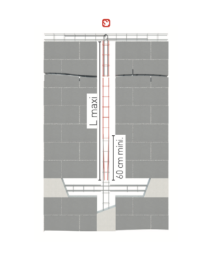 Chaînages sismiques verticaux – Hauteur d'un niveau CSHA - CSHB - CSLA FIMUREX Produits Fimurex – Armatures et Aciers – Chaînages sismiques verticaux – Hauteur d'un niveau CSHA - CSHB - CSLA