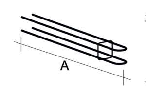Produits Fimurex – Armatures et Aciers – Liaisons d’angle - Liaison d'angle sismiques assemblée en "U" pour chaînages horizontaux LACS