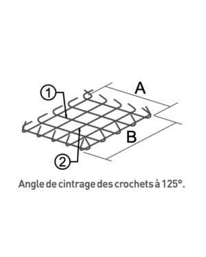 Produits Fimurex – Armatures et Aciers – Semelles Isolées sous Poteaux - Semelles rectangulaires isolées sous poteaux SIR