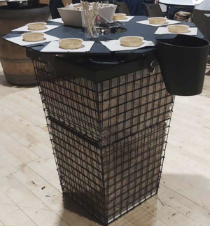 produits fimurex – Aménagements extérieurs – Gabions – Stand-up Party
