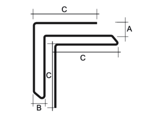 Produits Fimurex – Armatures et Aciers – Fondations - Triple équerre de liaison pour semelles plates de fondation EQ3SP
